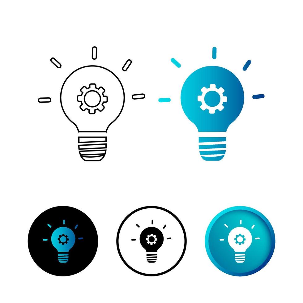 Abstract Idea Solution Icon Illustration vector