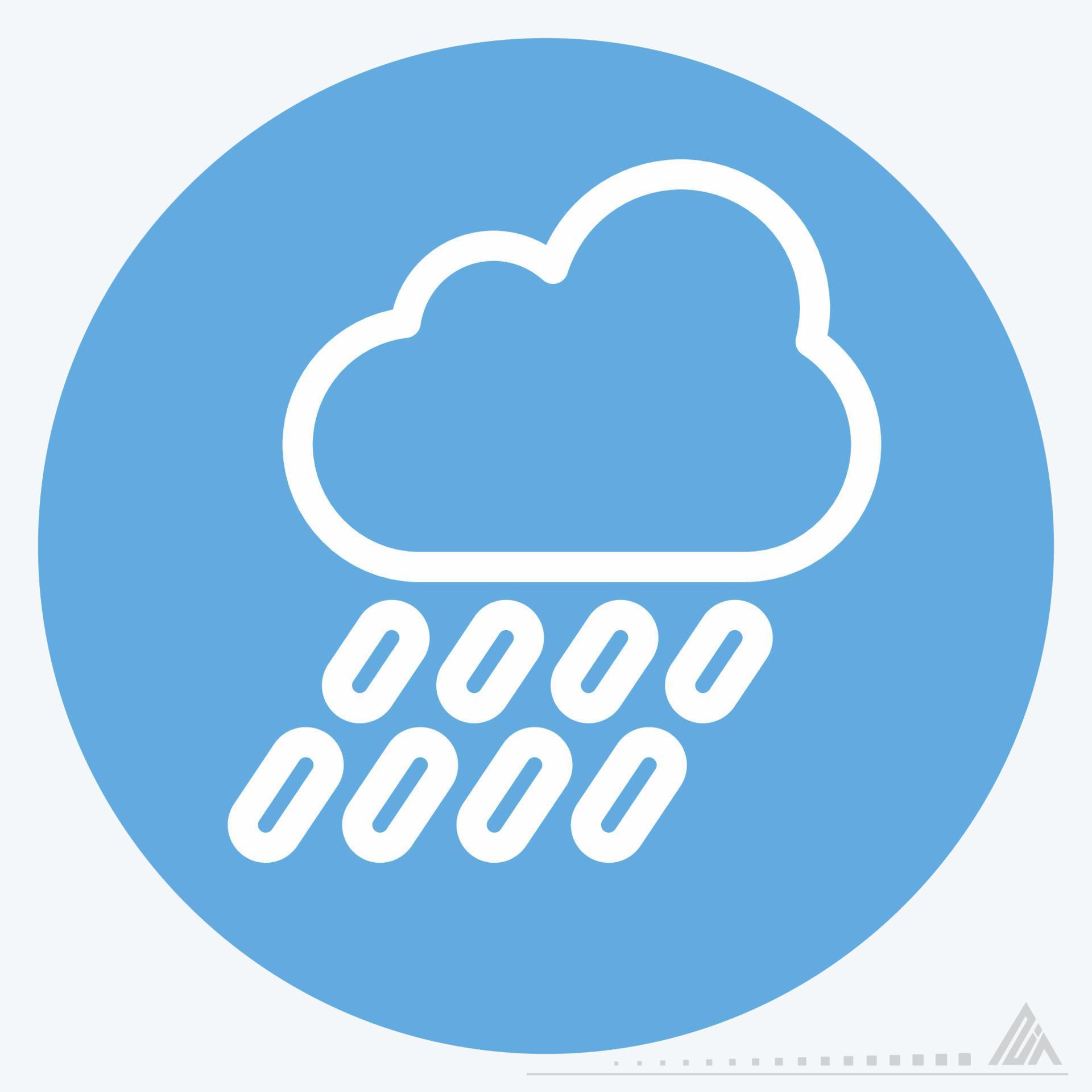 Icon Freezing Rain - Blue Eyes Style 3795729 Vector Art at Vecteezy