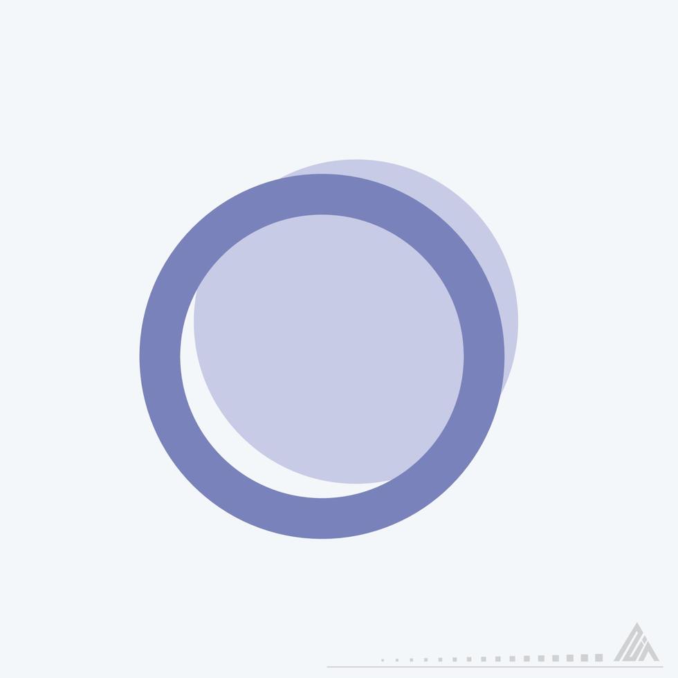 Icon Record - Two Tone Style vector