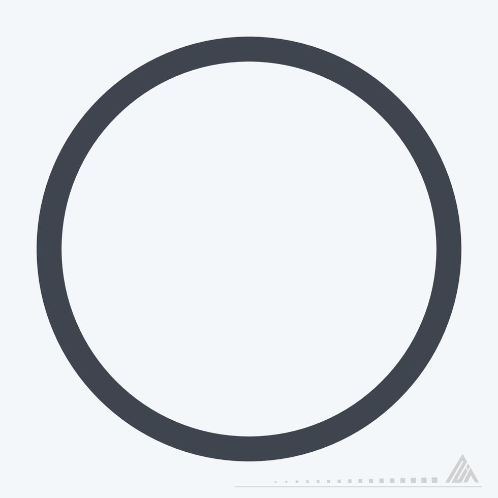 Icon Full Moon - Color Mate Style vector