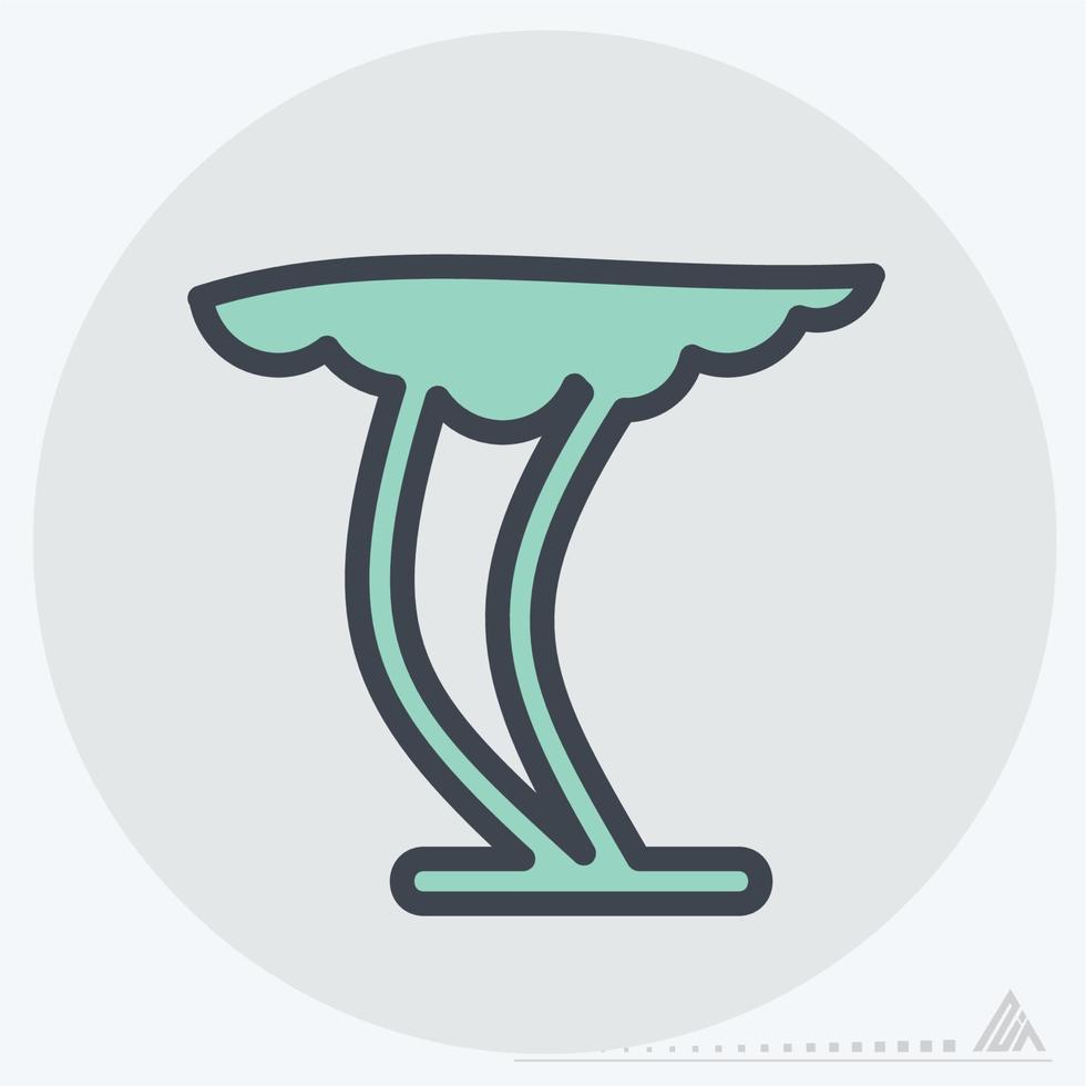 Icon Tornado - Color Mate Style vector
