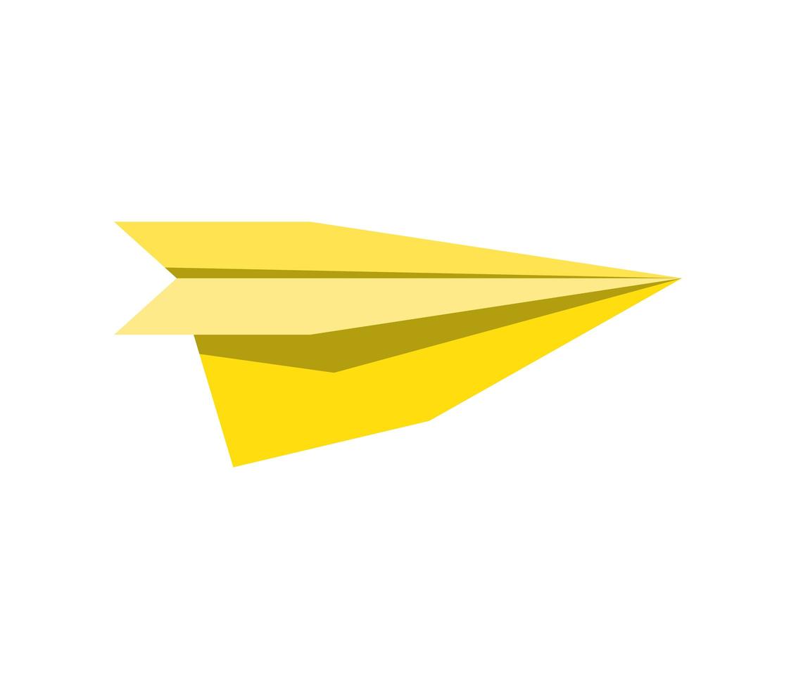 creativity paper plane vector