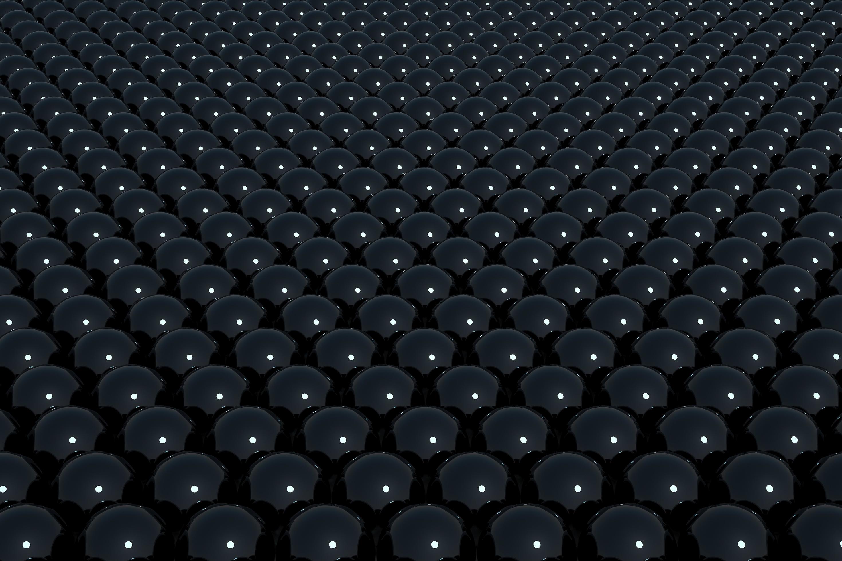 3d rendering of black sphere background 3796482 Stock Photo at Vecteezy