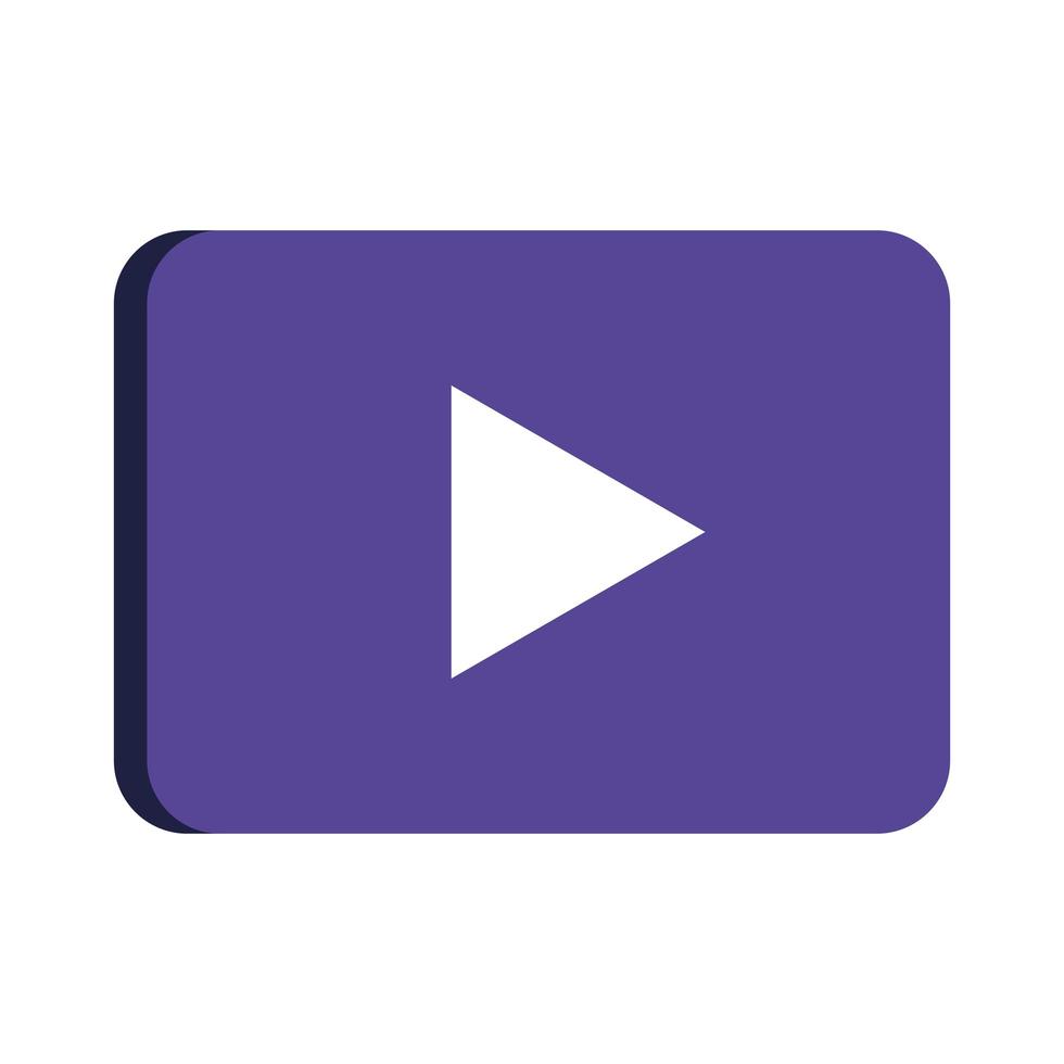 video player button vector
