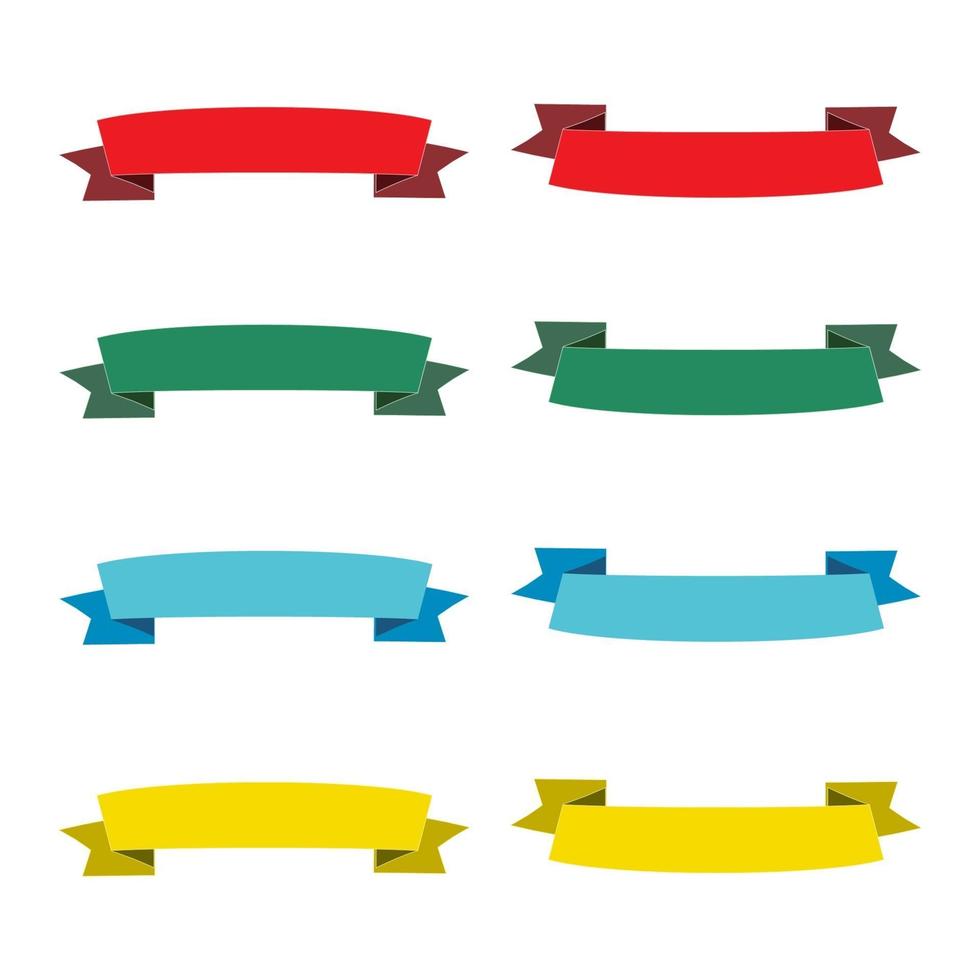 Banner package for commercial use vector