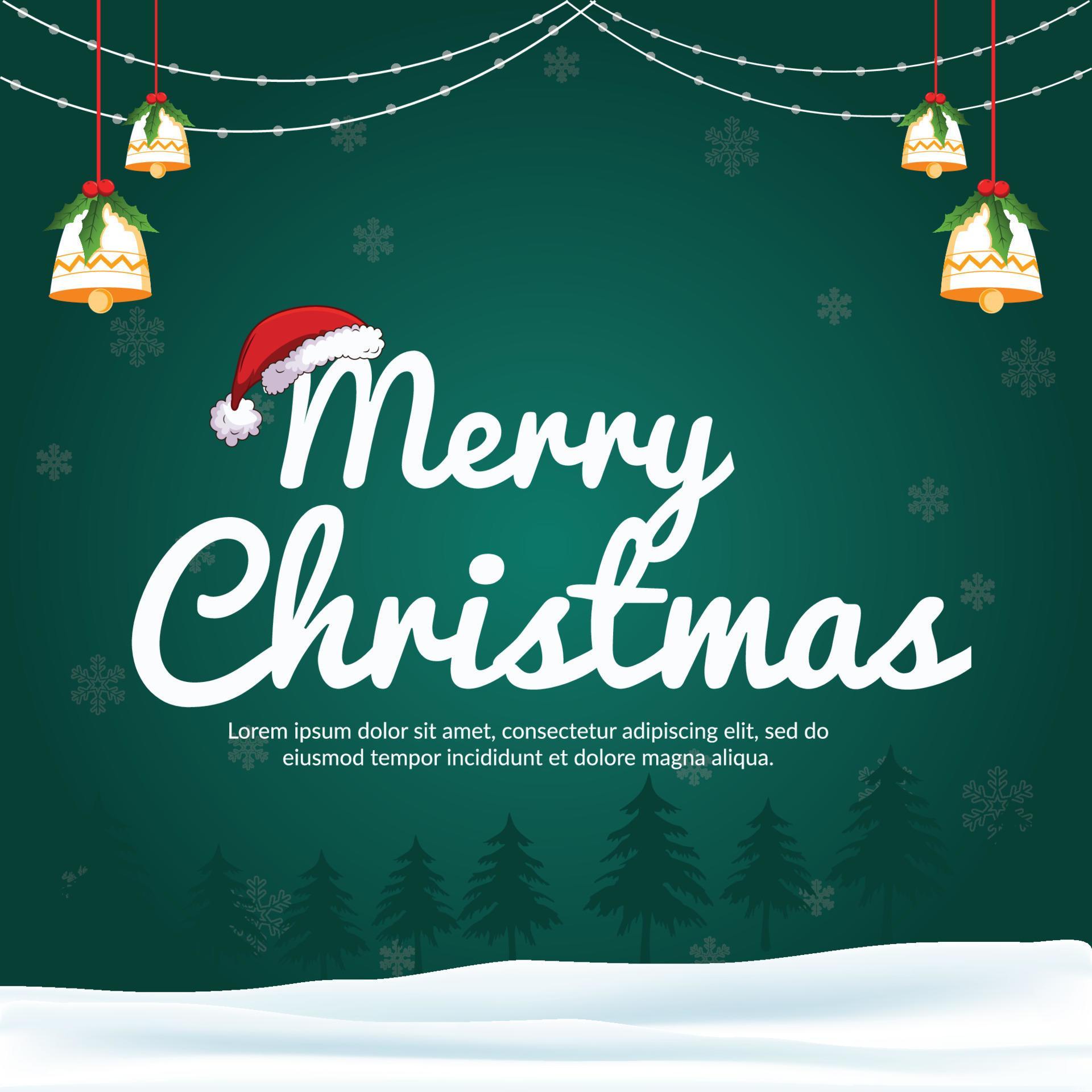 Festive Merry Christmas banner template. 20 Vector Art at In Merry Christmas Banner Template