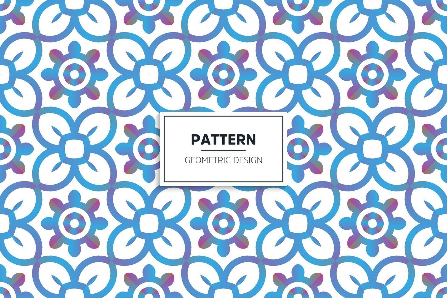 colorful seamless pattern design ornament vector