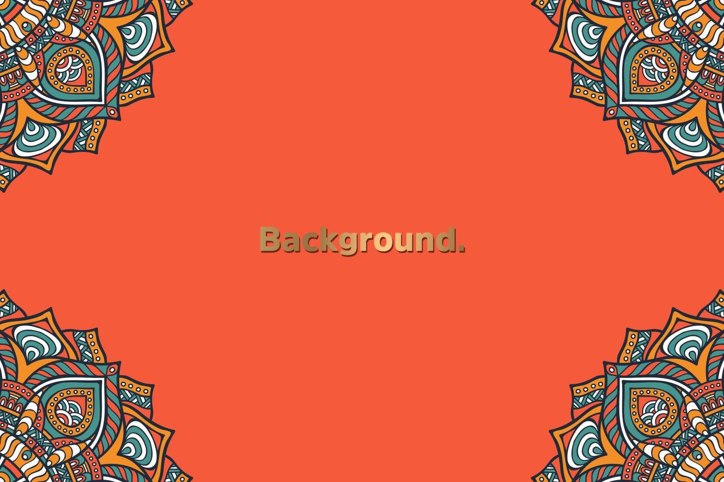 background colorful ornament vector