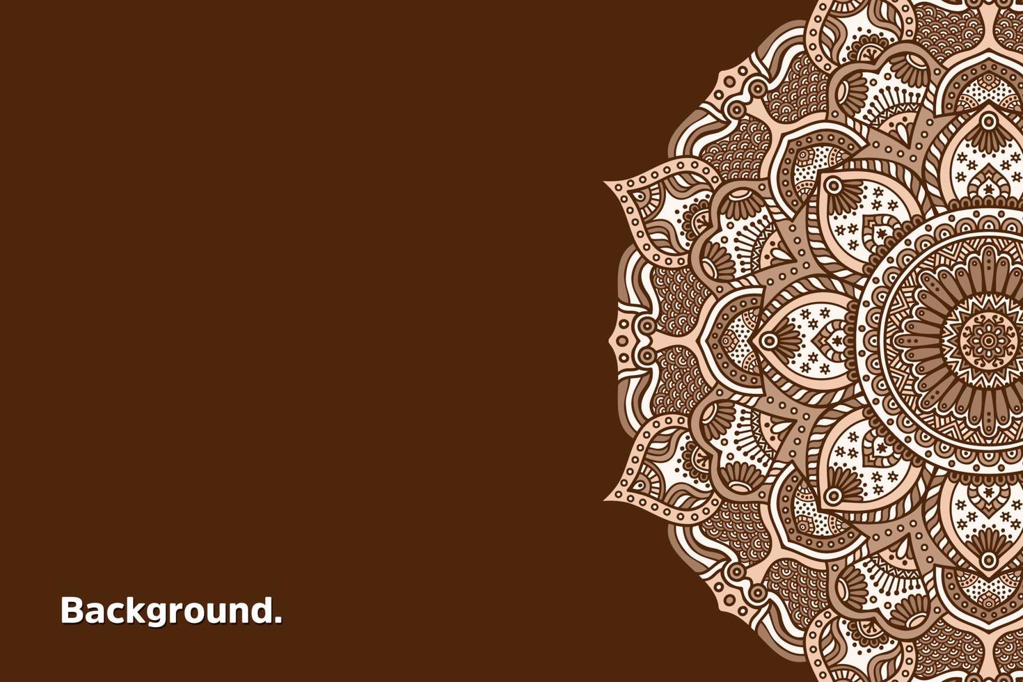 Background ethnic design vector
