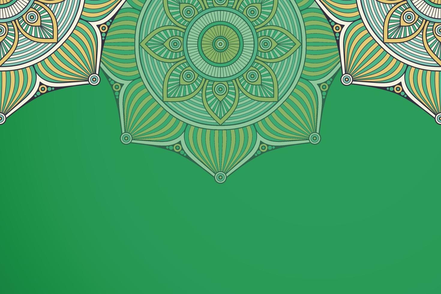 Luxury background with mandala vector