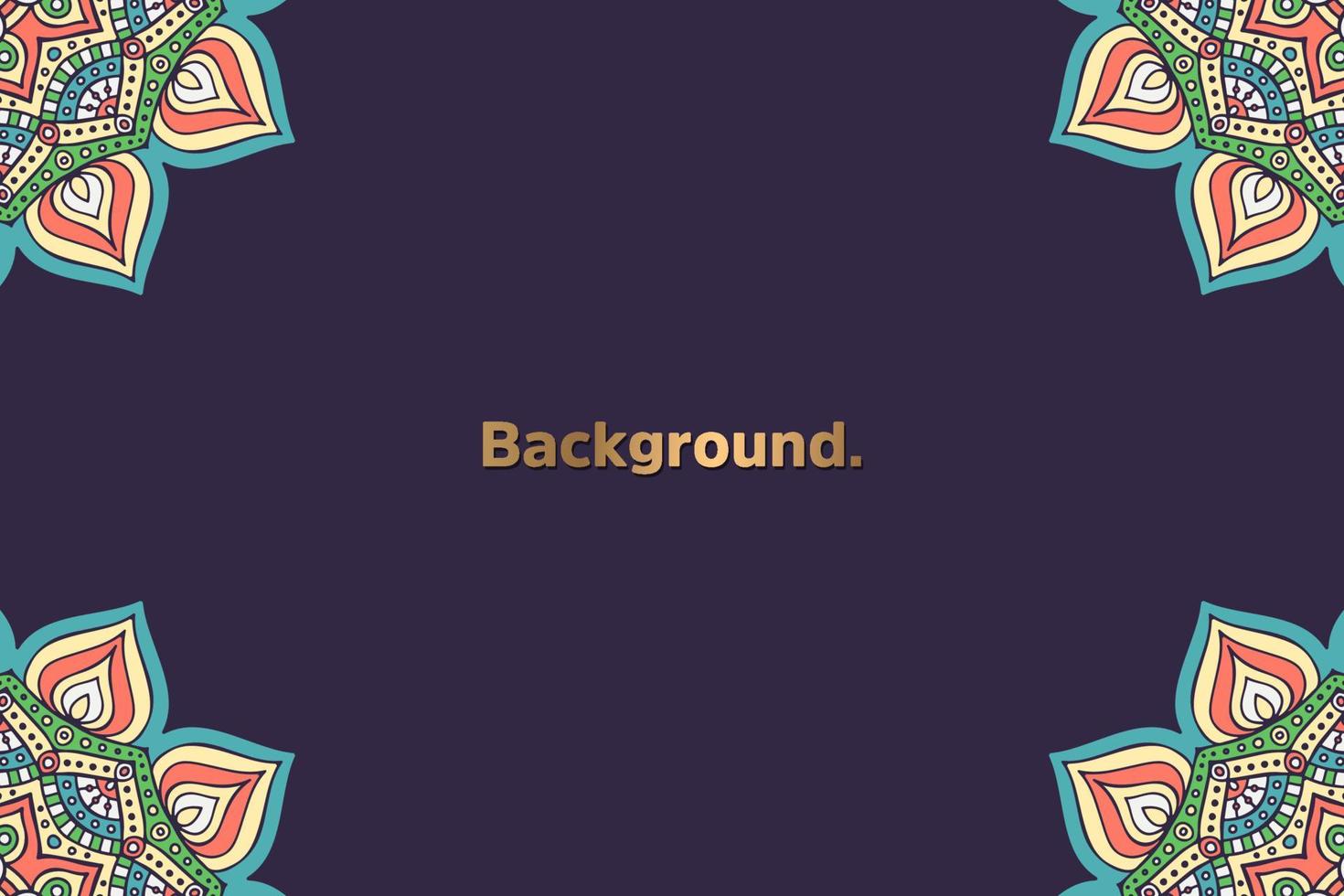 background colorful ornament vector
