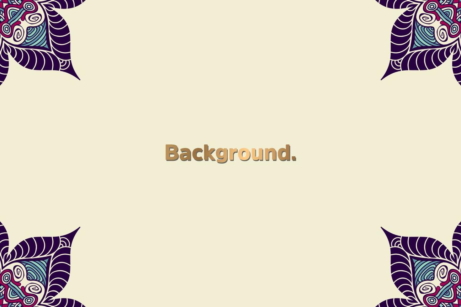 background colorful ornament vector