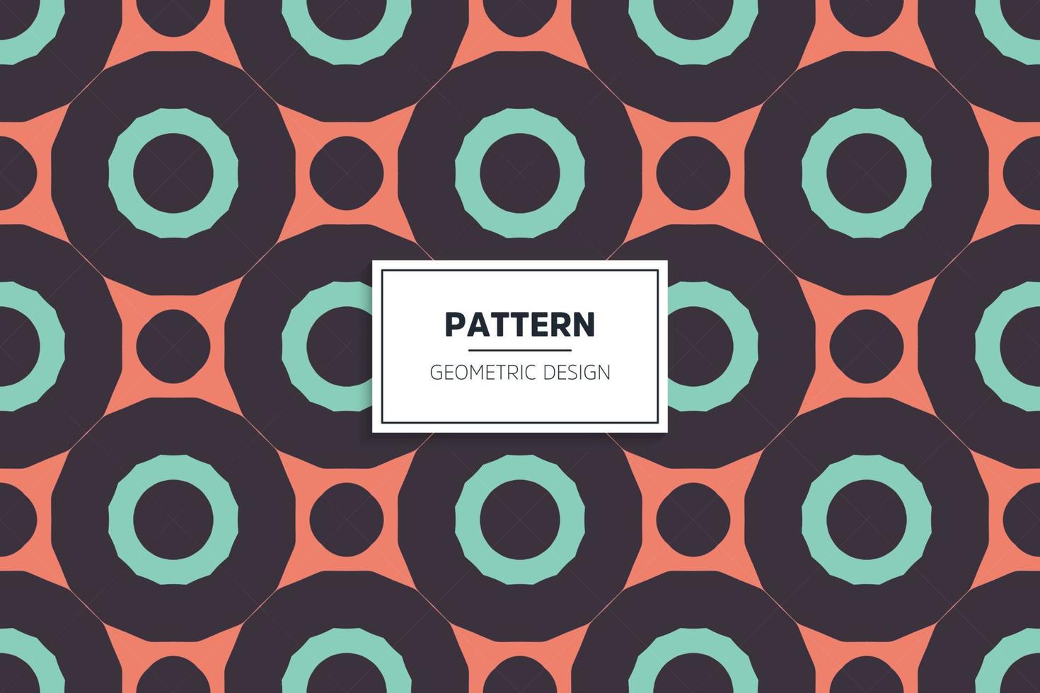 colorful seamless pattern design ornament vector