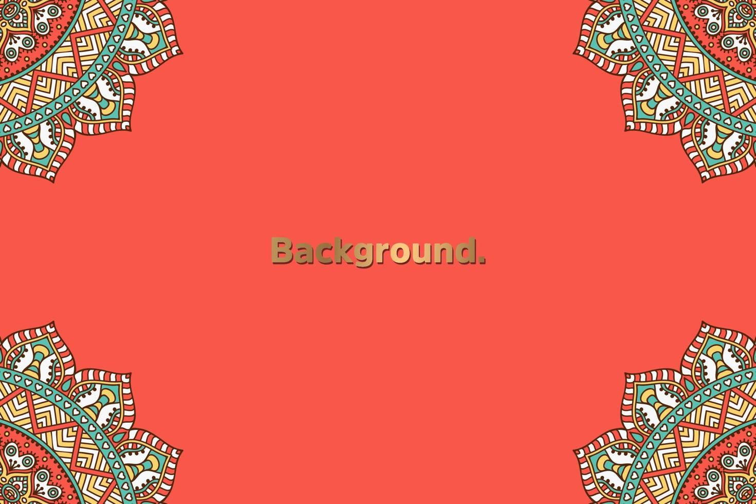 background colorful ornament vector