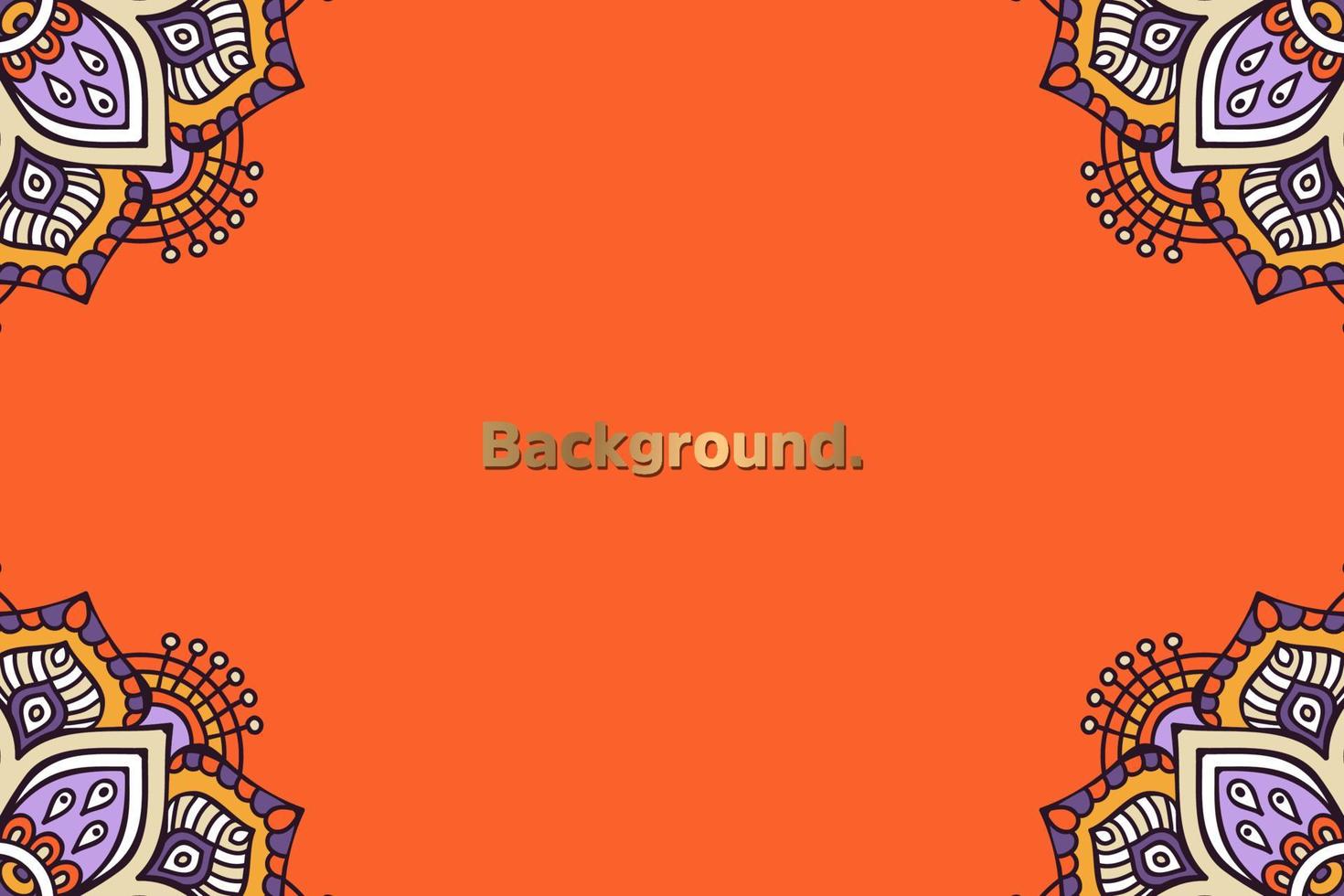 background colorful ornament vector