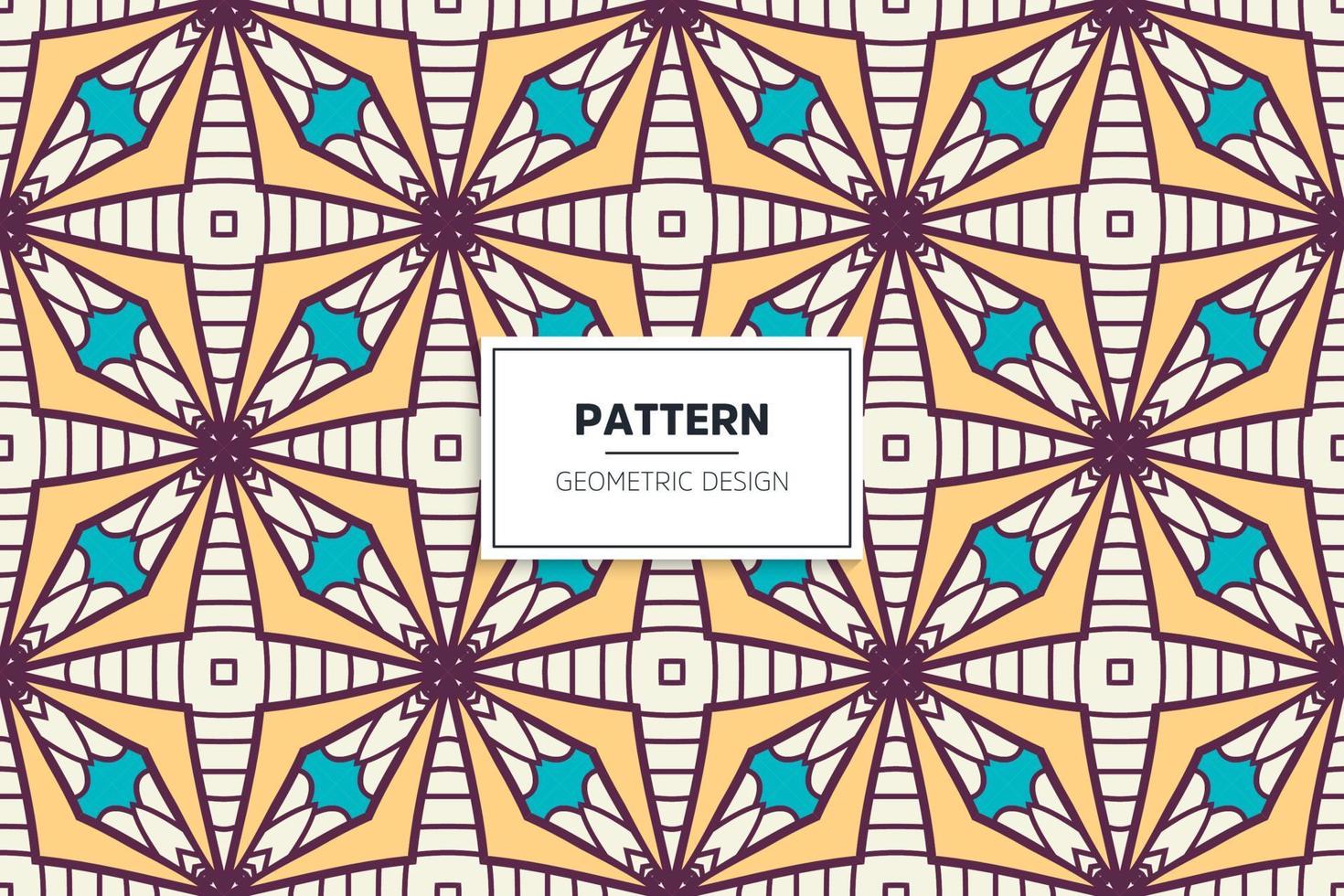 Seamless pattern with colorful elements vector