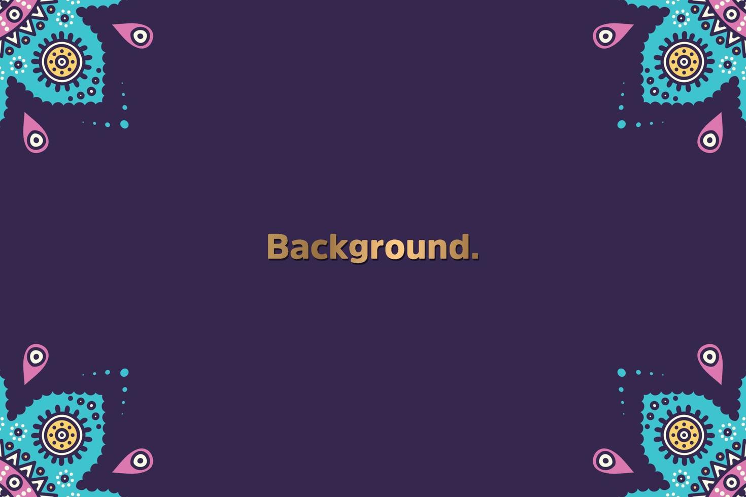 background colorful ornament vector