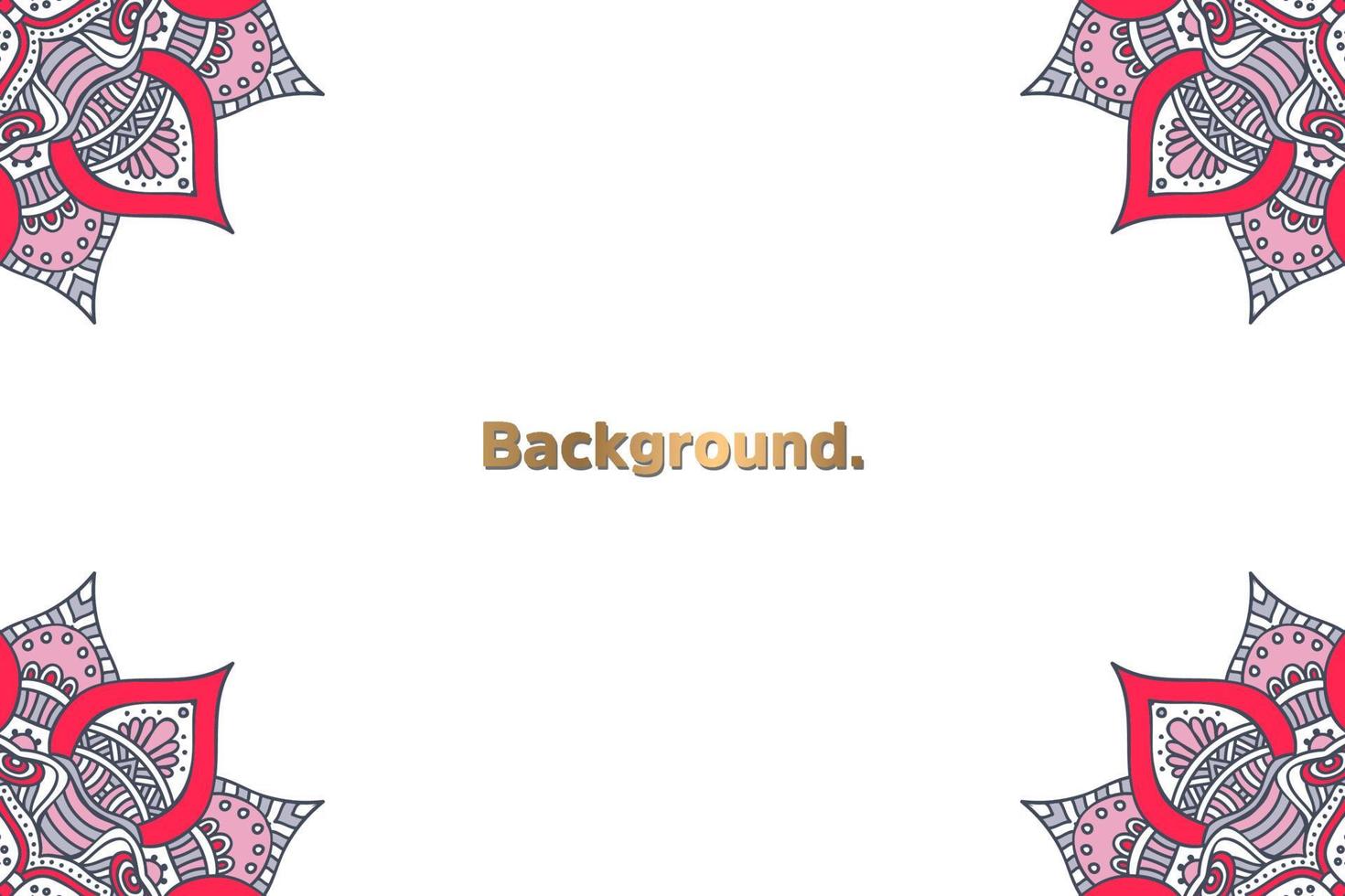 background colorful ornament vector