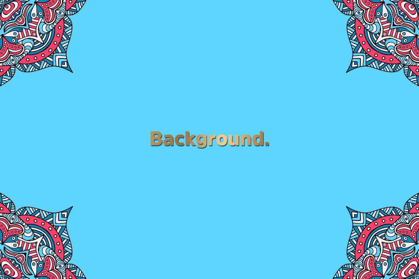 background colorful ornament vector