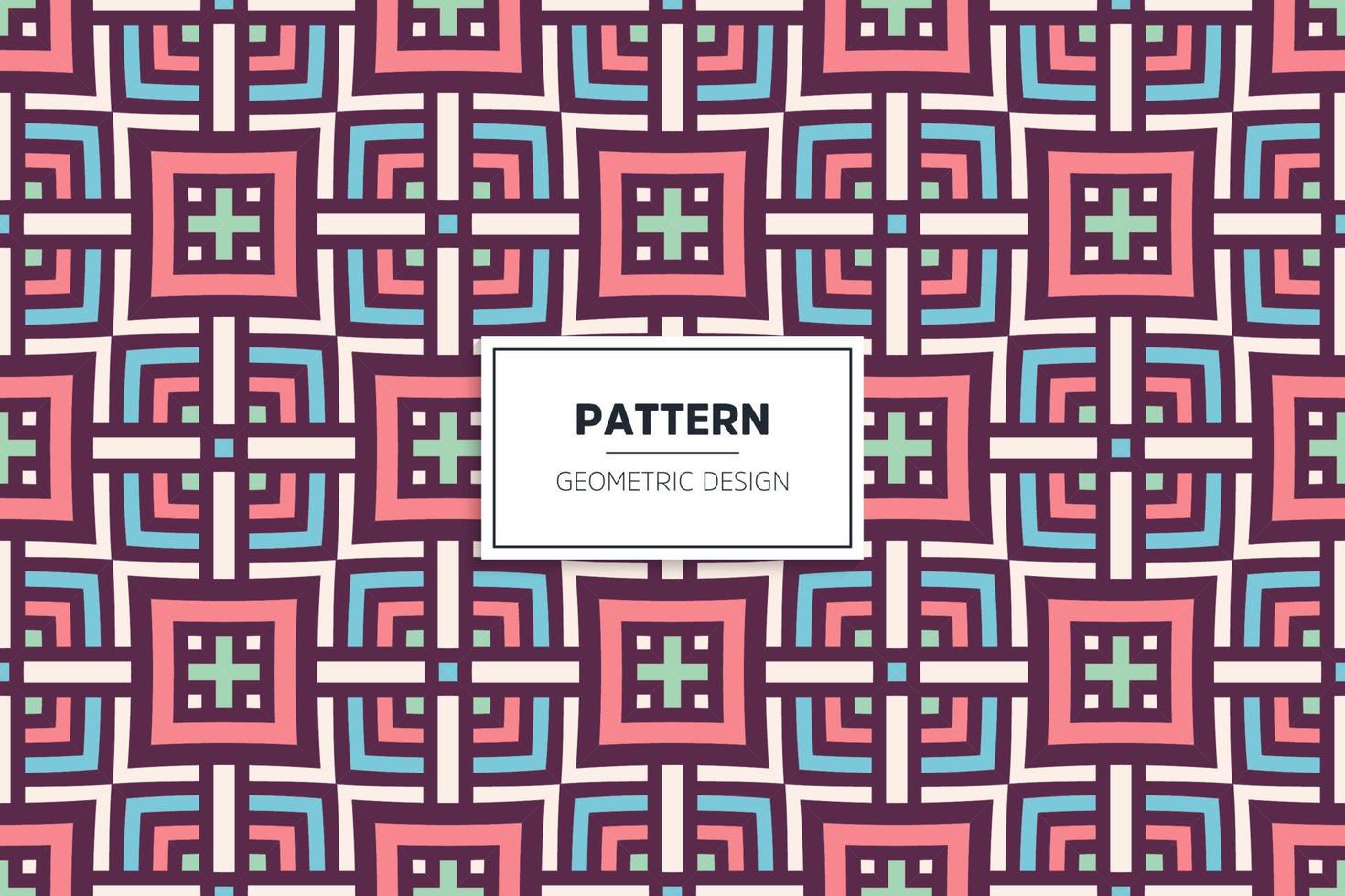 Colorful semaless pattern ethnic design vector