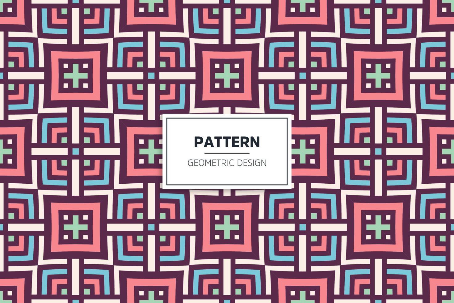 Colorful semaless pattern ethnic design vector