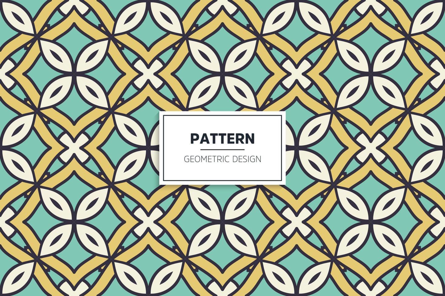 Seamless pattern background colorful elements vector