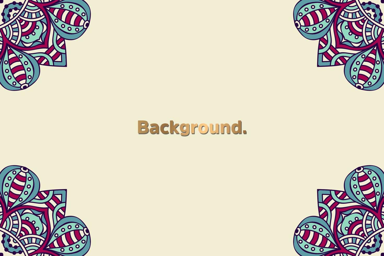 background colorful ornament vector