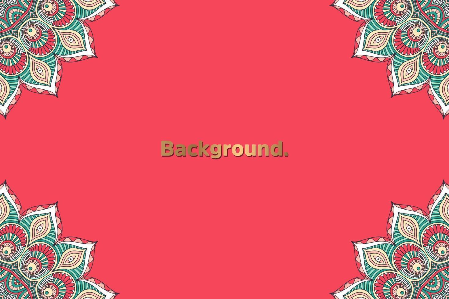 background colorful ornament vector