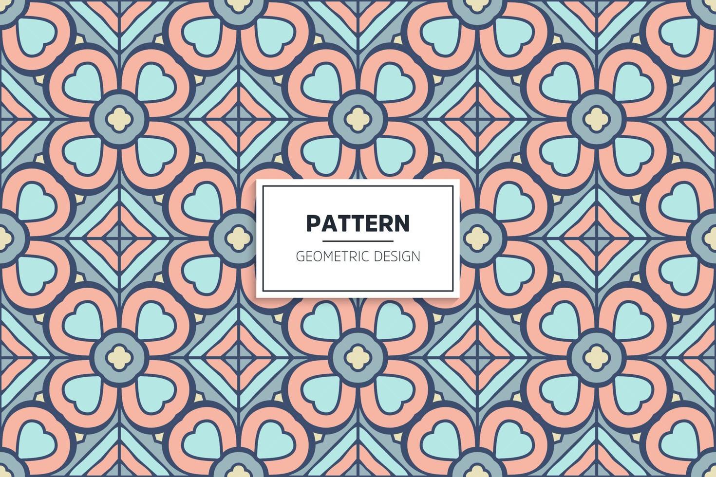 Seamless pattern with colorful elements vector