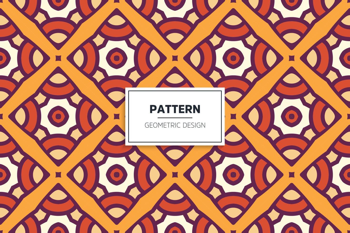 Seamless pattern background colorful elements vector