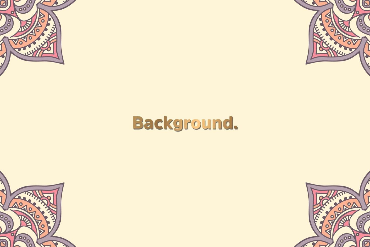 background colorful ornament vector
