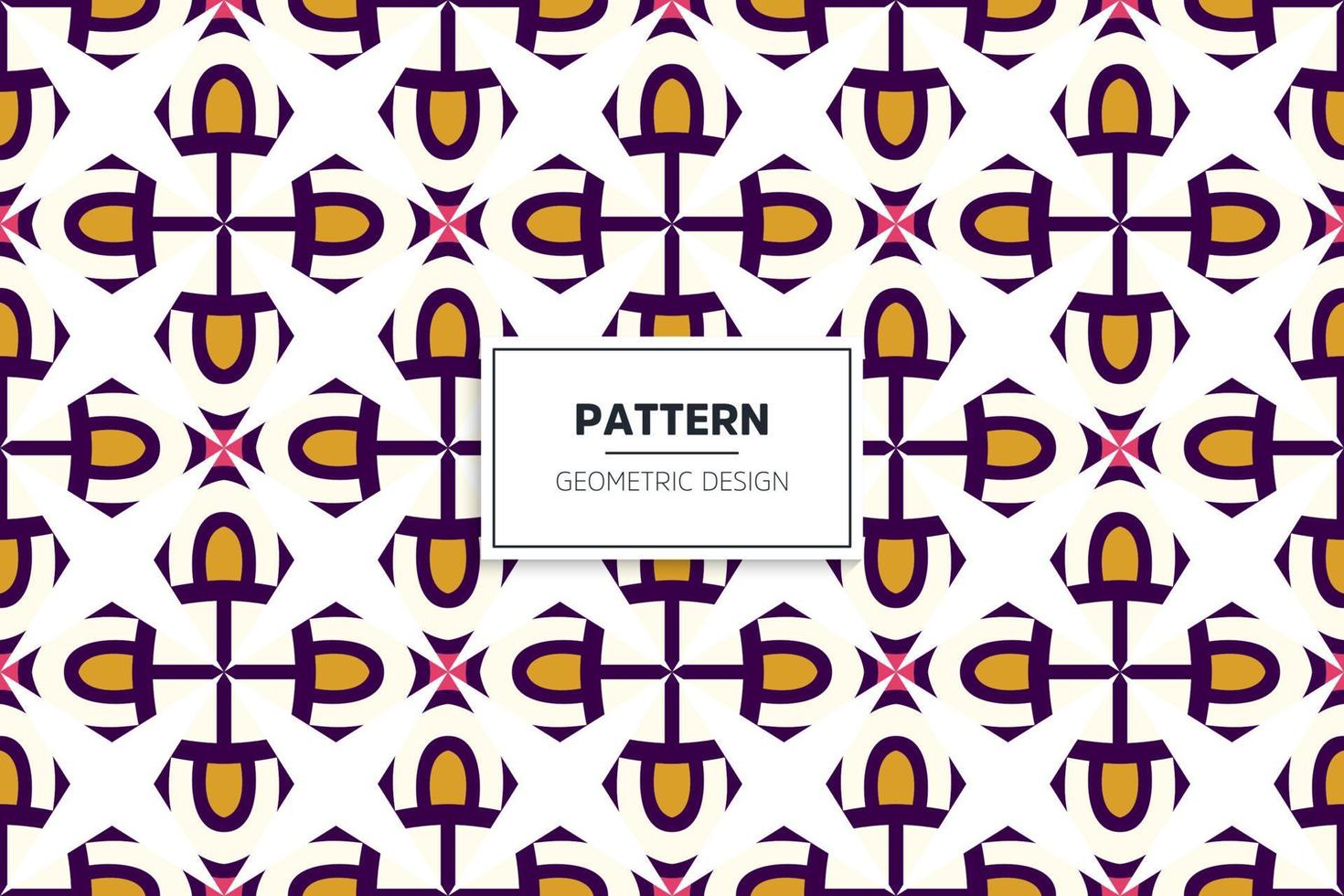 Seamless pattern background colorful elements vector