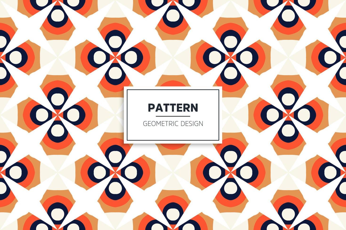 Colorful semaless pattern ethnic design vector