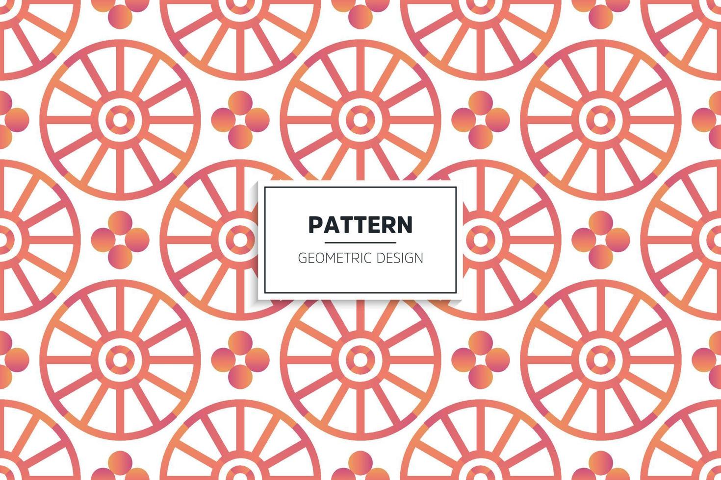 colorful seamless pattern design ornament vector