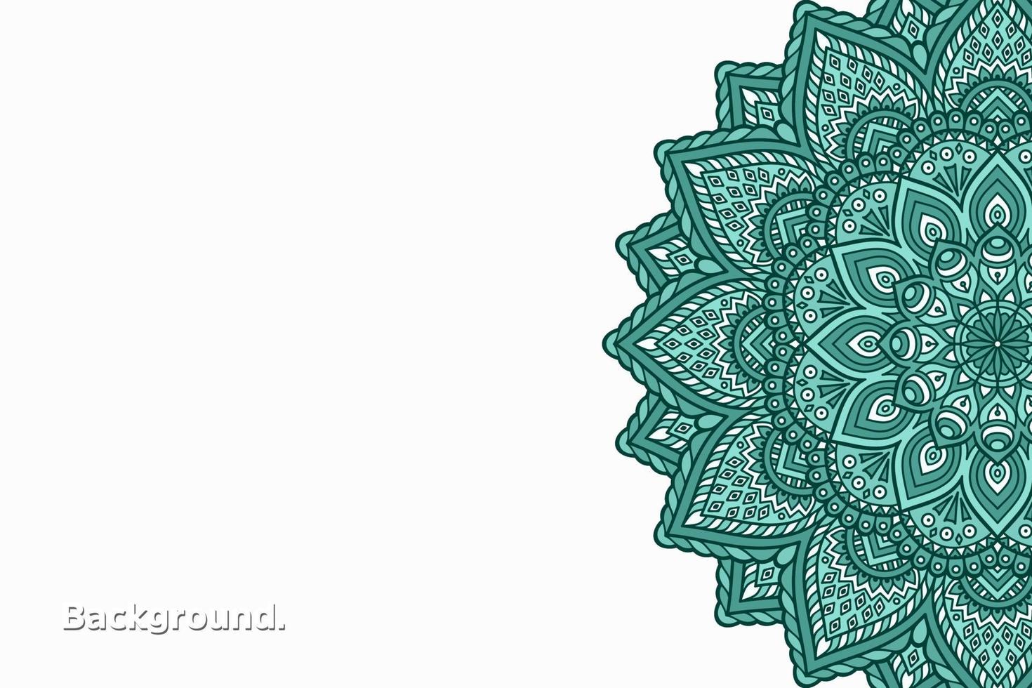 Background ethnic design vector