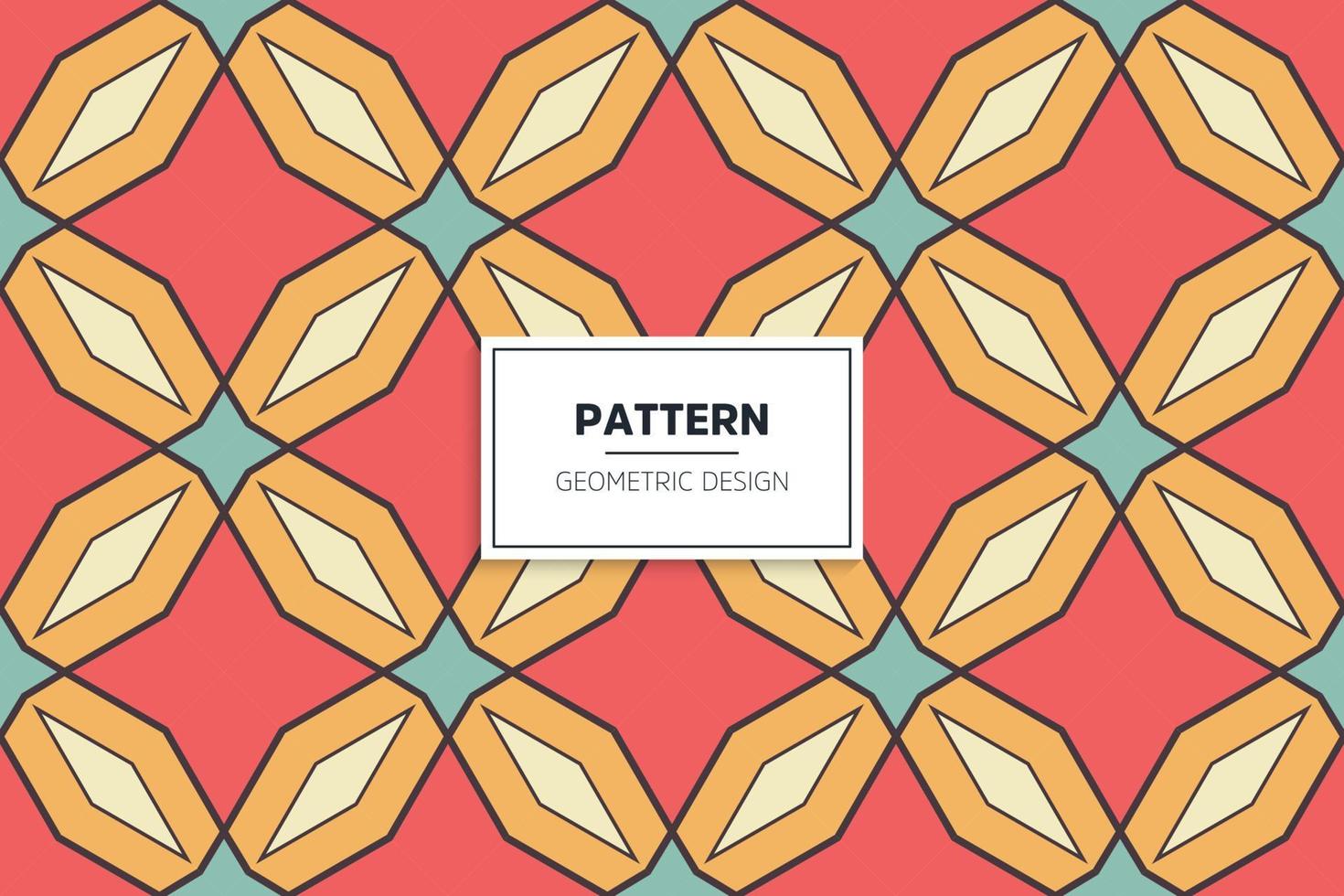 Seamless pattern with colorful elements vector