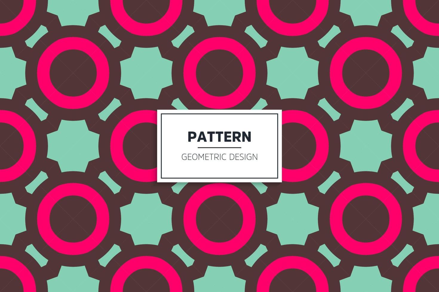 Ethnic colorful seamless pattern design vector