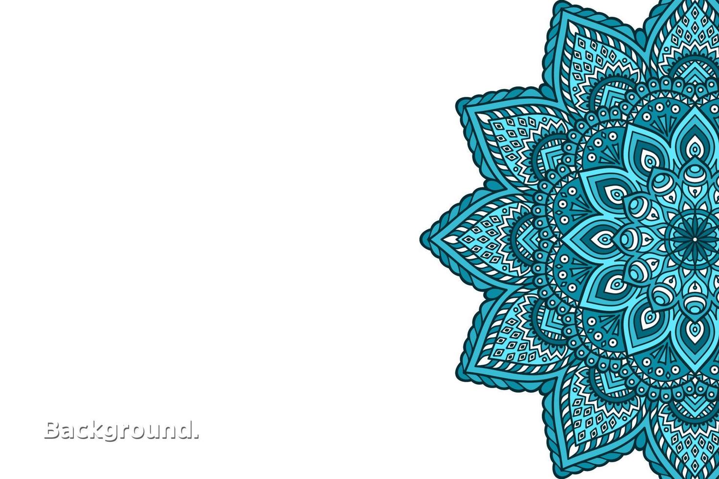 Background ethnic design vector