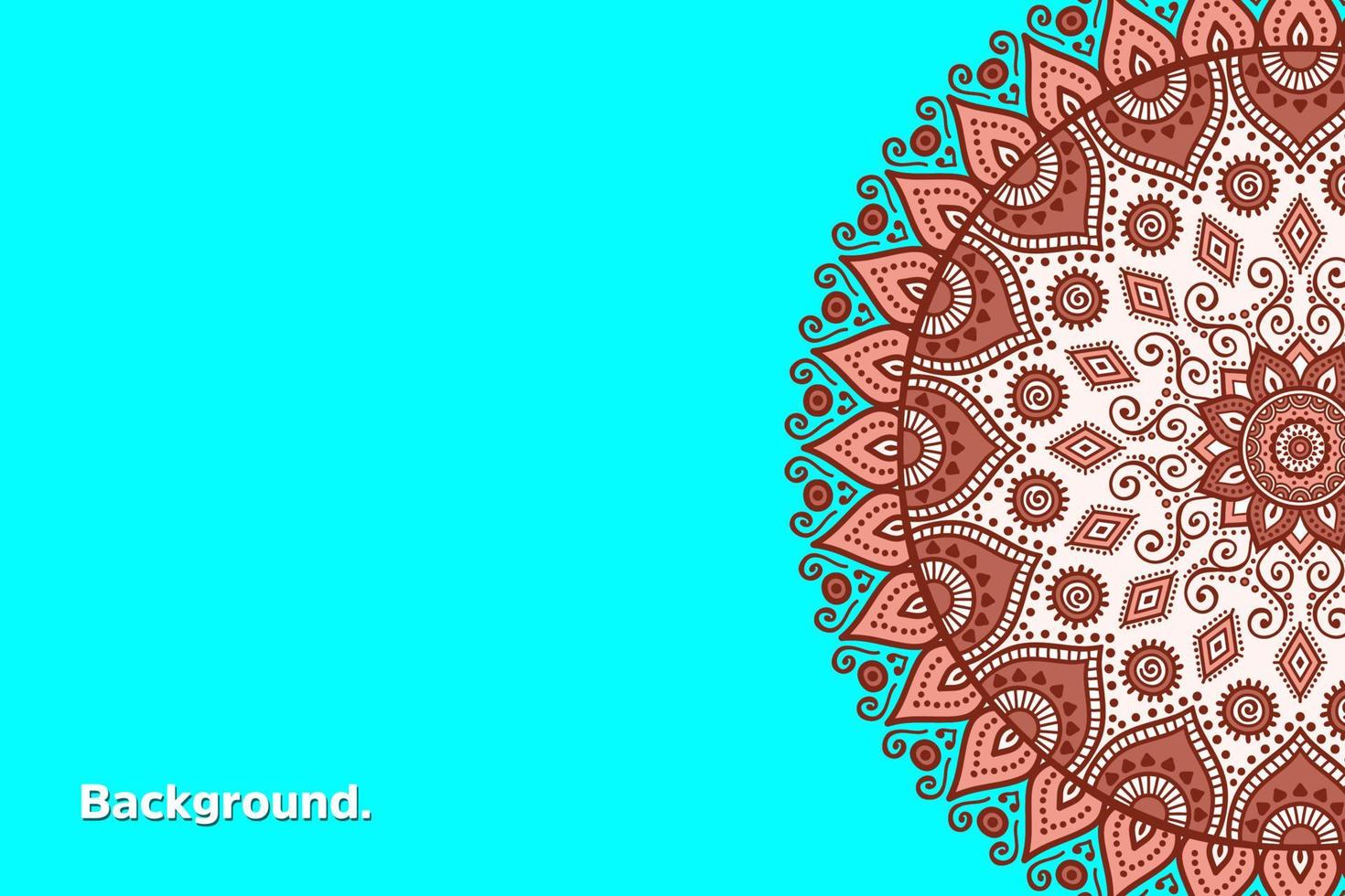 Background ethnic design vector