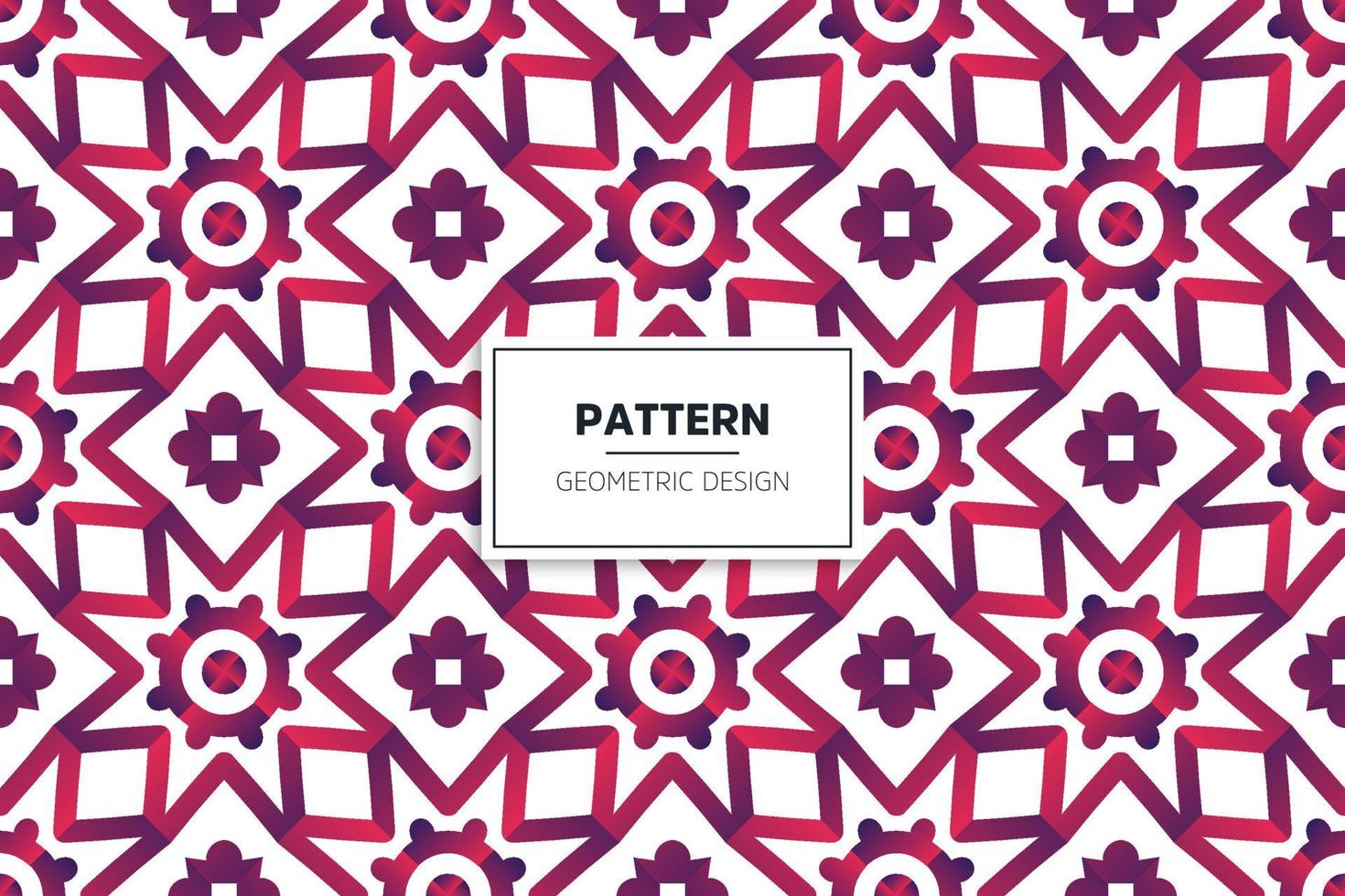 colorful seamless pattern design ornament vector