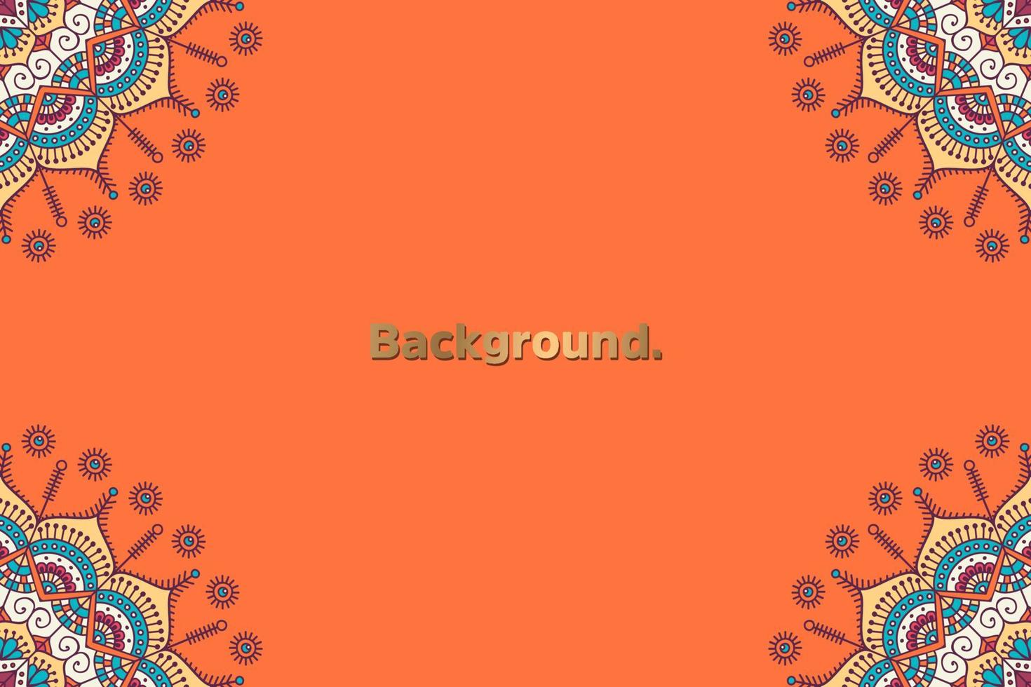 background colorful ornament vector