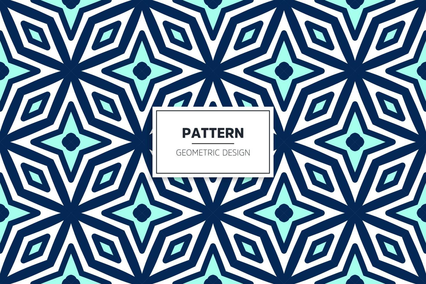 Ethnic colorful seamless pattern design vector