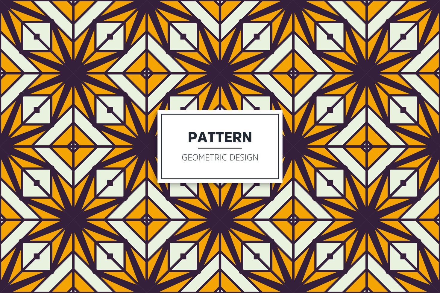 Ethnic colorful seamless pattern design vector