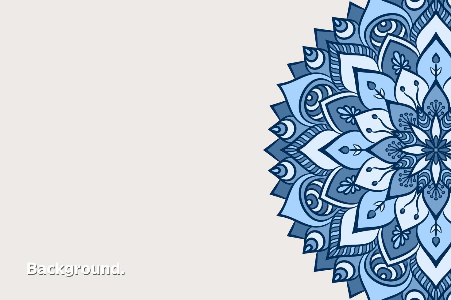 Background ethnic design vector