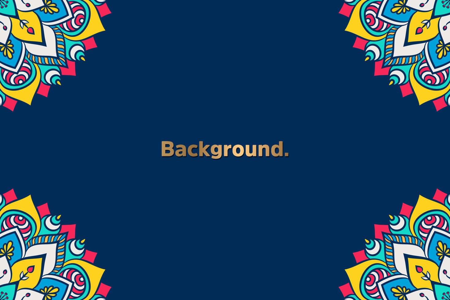 background colorful ornament vector