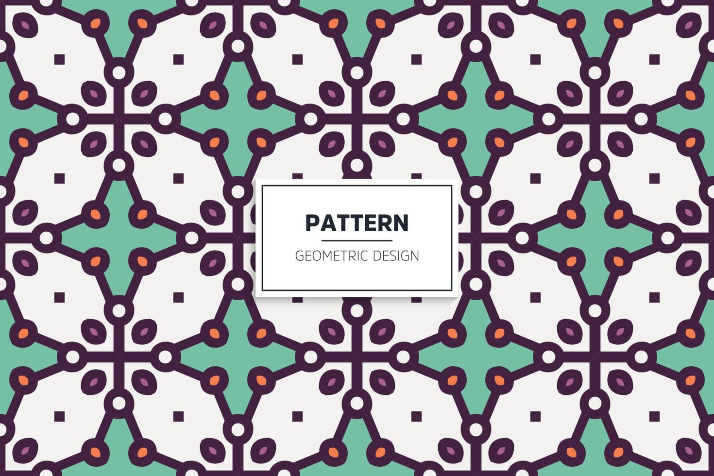 Seamless pattern background colorful elements vector