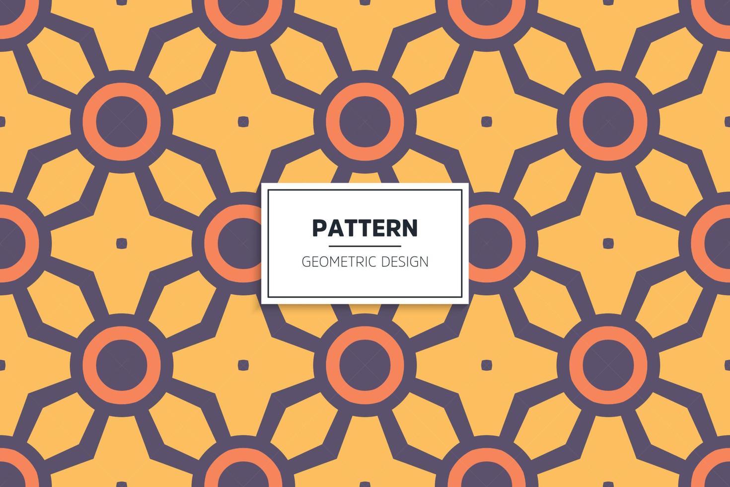 Ethnic colorful seamless pattern design vector