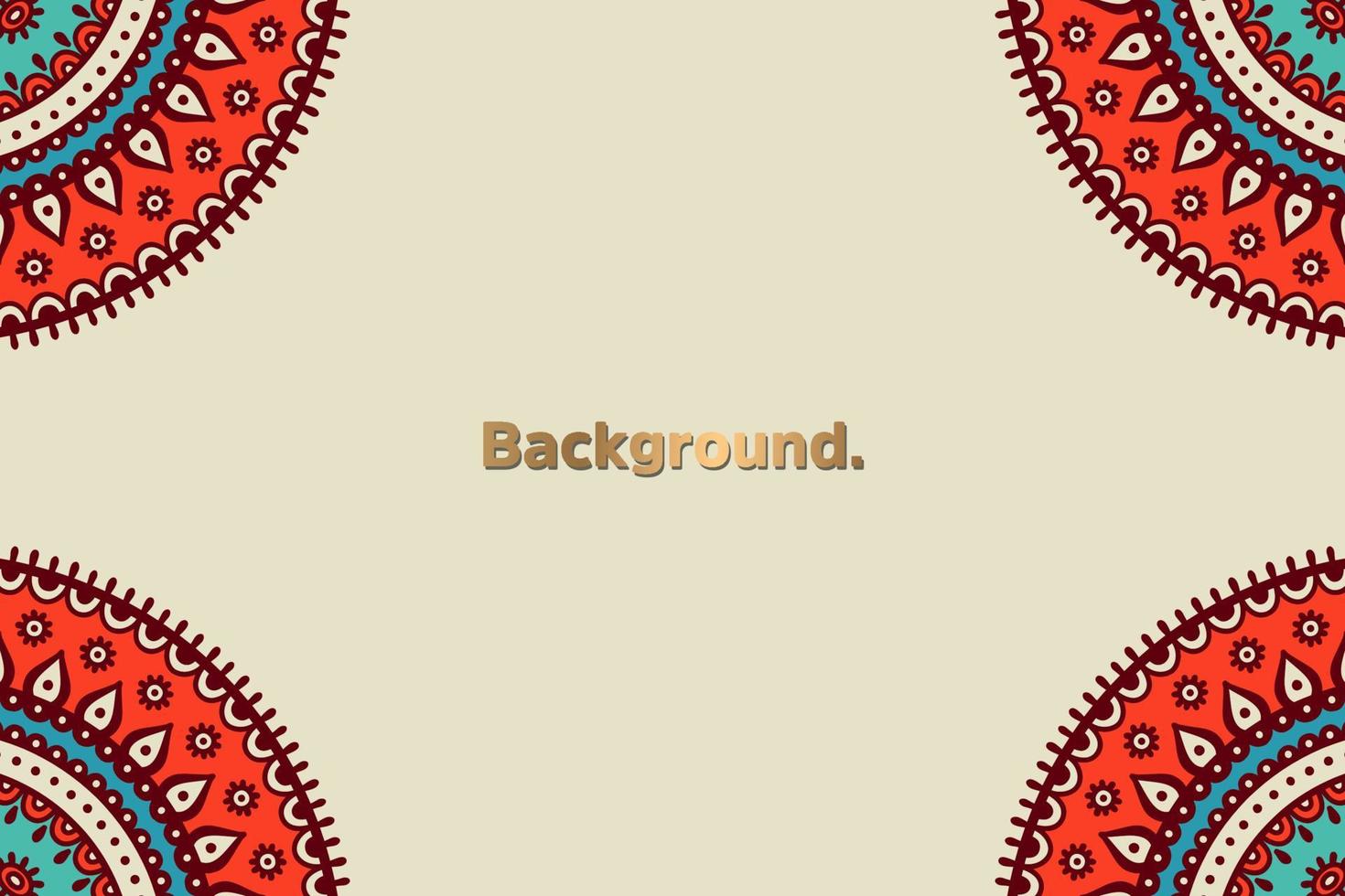 background colorful ornament vector