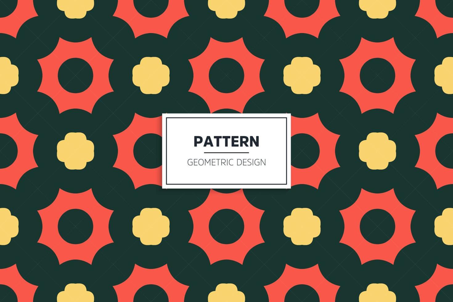 Ethnic colorful seamless pattern design vector