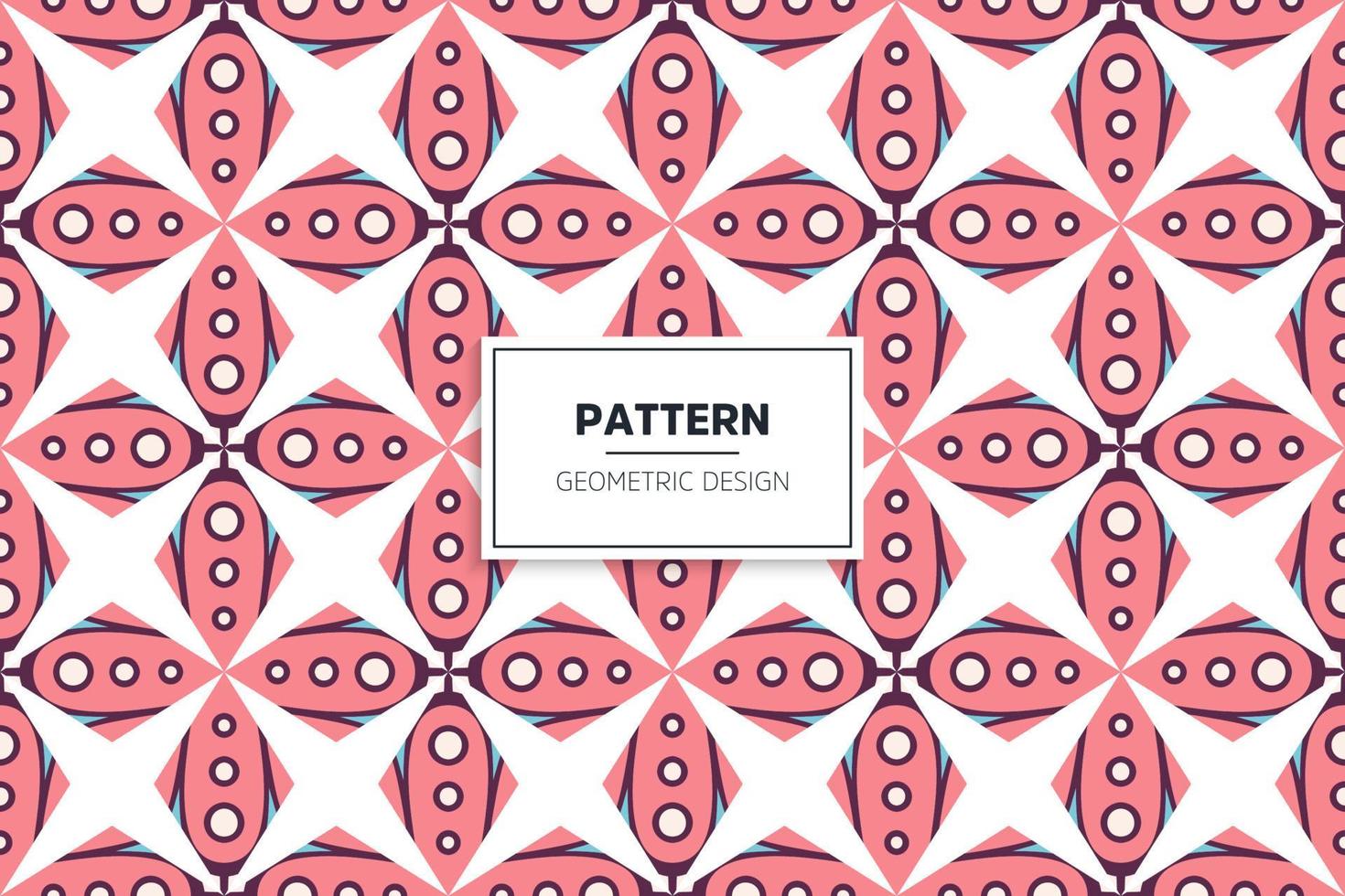 Seamless pattern with colorful elements vector